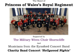 Members of ECB support The Band of Princess of Wales’s Royal Regiment