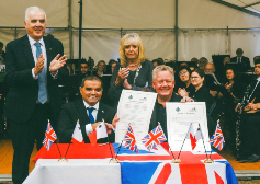 Eynsford Concert Band and the Imperial Band Club, Mellieha sign historic Twinning Agreement